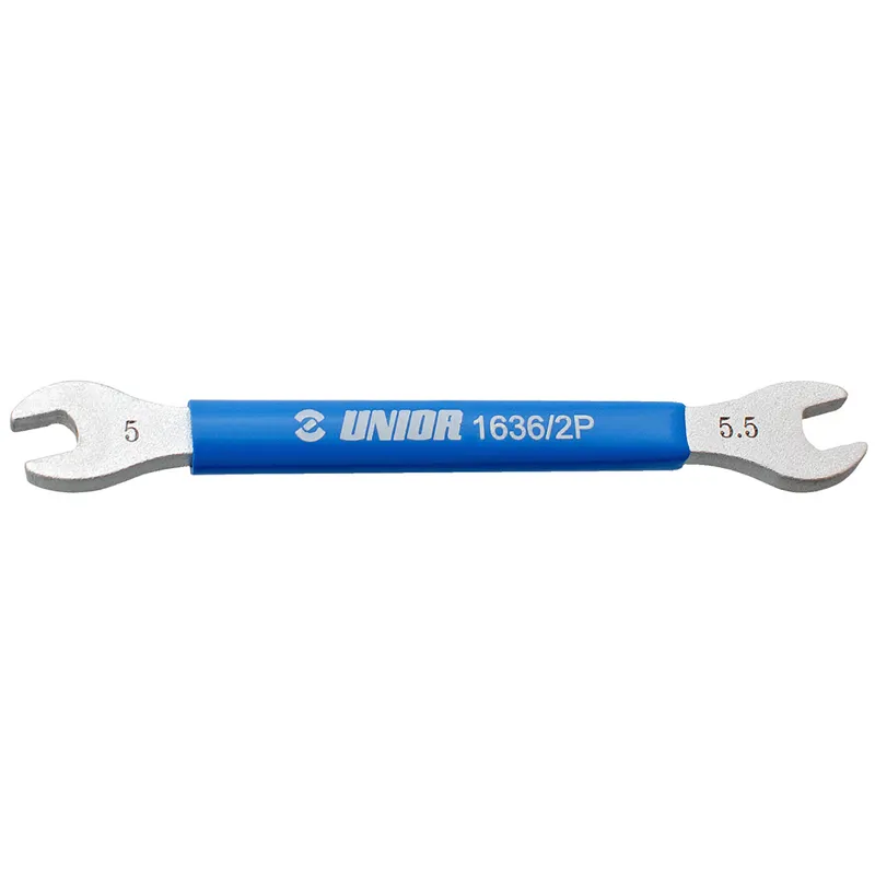 Unior Double Sided Spoke Wrench for 5 - 5.5 in Blue