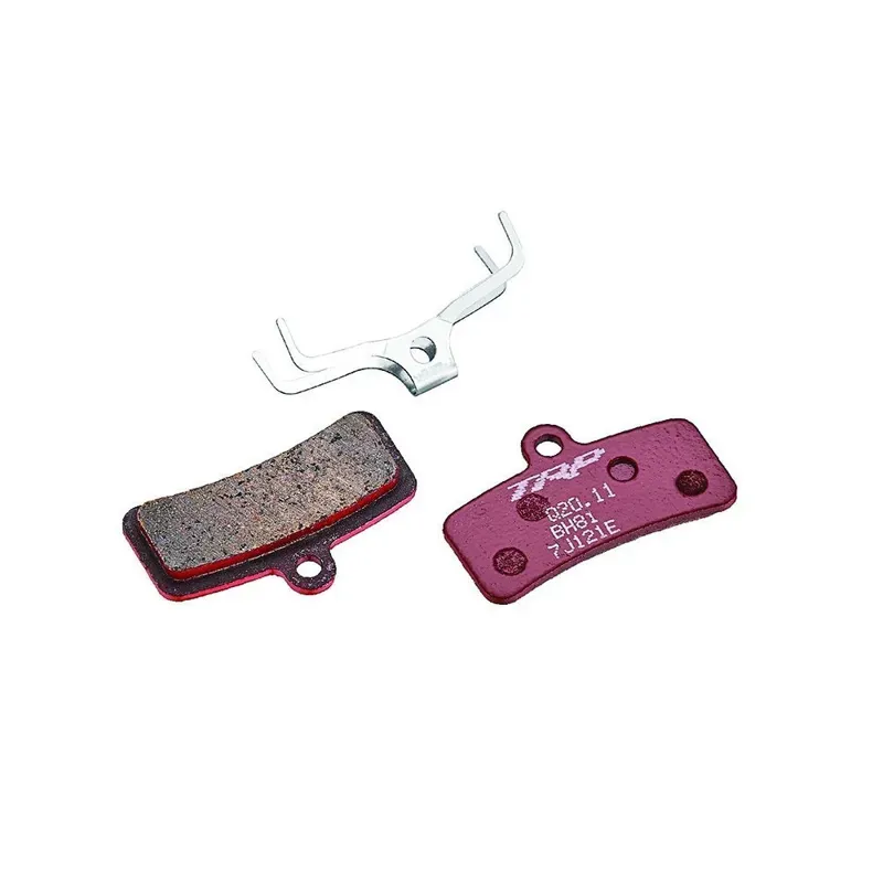TRP - Disc Brake Pads - Q20.11 - DHR/Quad/Slate - Semi Metal Red quadium  slate