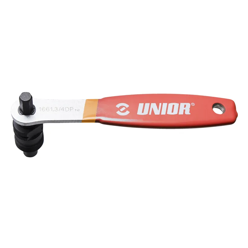 Unior Crank Puller With Handle in Red