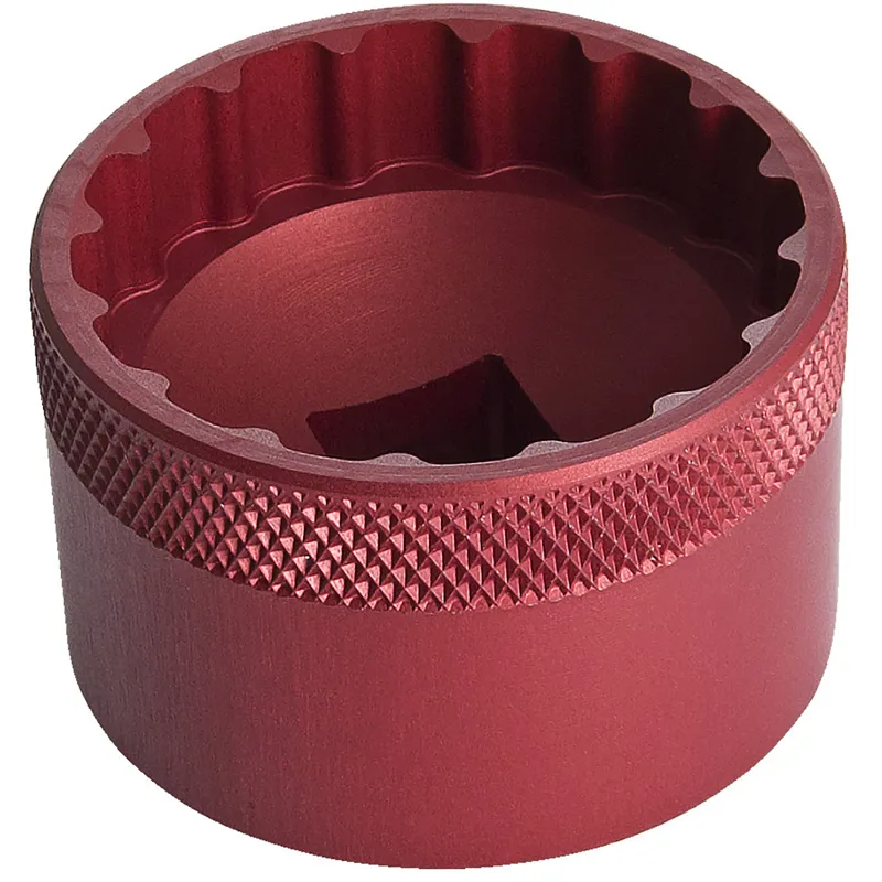 Unior BBR60 Bottom Bracket Socket in Red