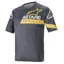 Alpinestars Racer v3 Short Sleeve Jersey in Anthracite/Sulphur Yellow