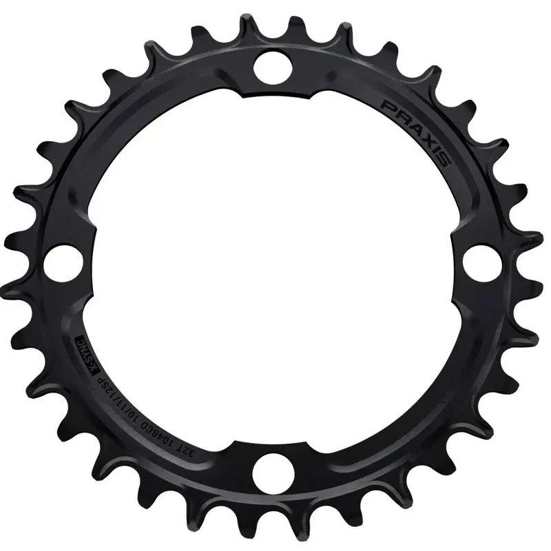 Praxis - CR - 104 BCD NW 1x Black 34t Chainring