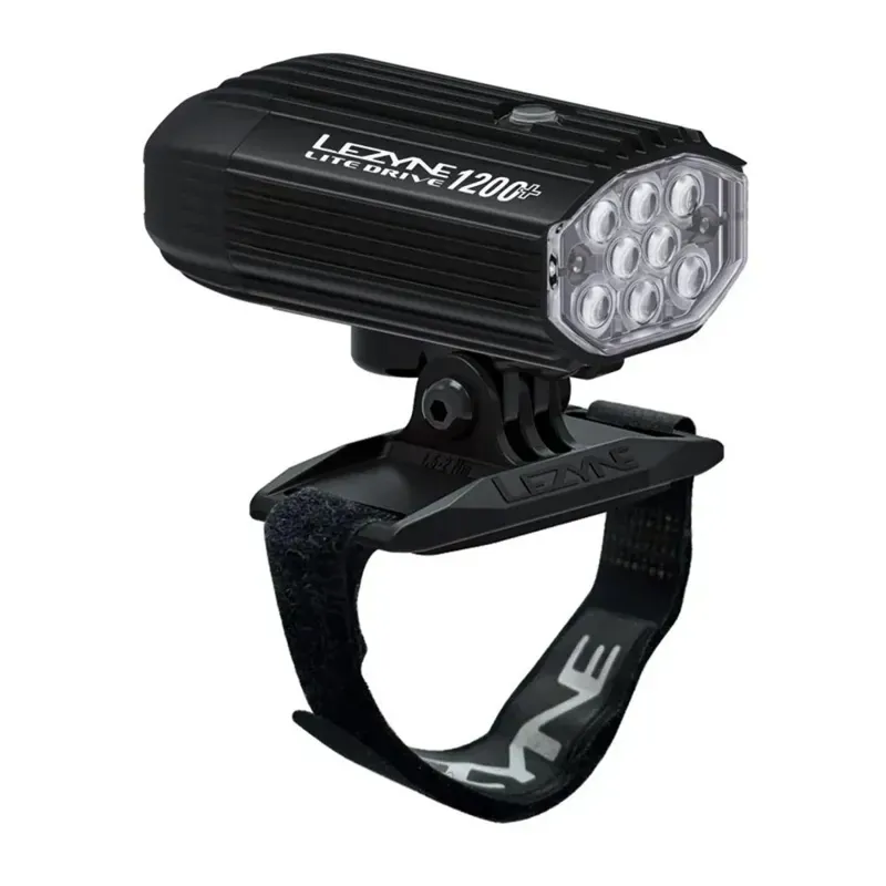 Lezyne Lite Drive 1200+ Helmet Light in Black