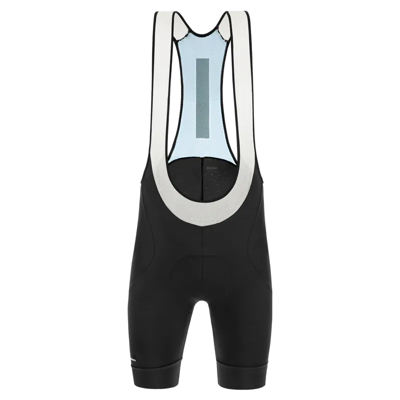2021 Santini Tono Sefra Womens Gil Seat Pad Bib Shorts in Black