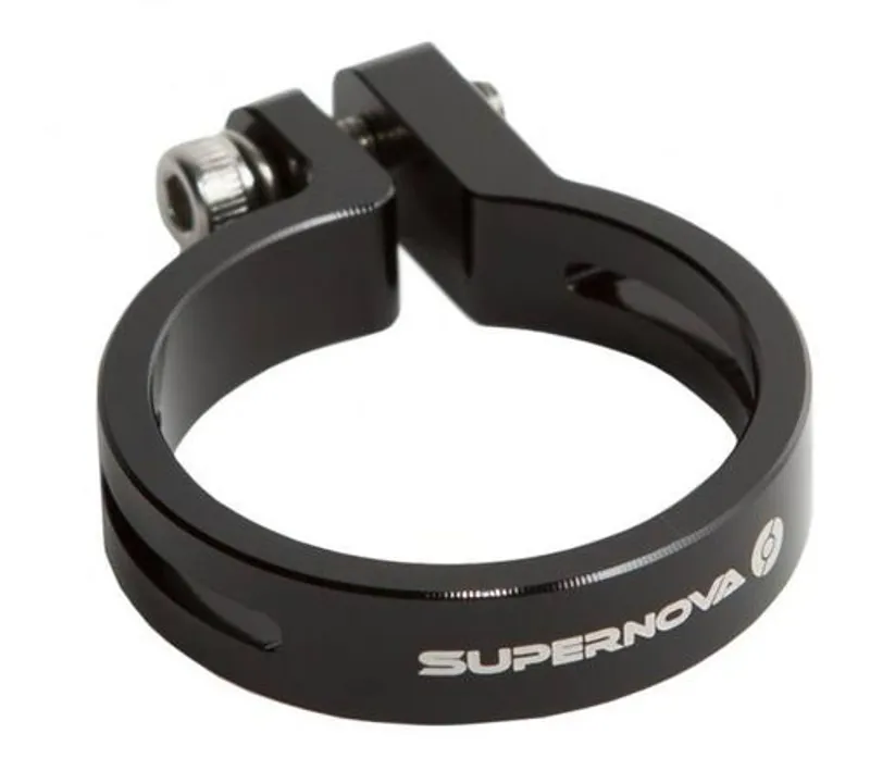 Supernova Tail Light Seat Post Clamp in Black