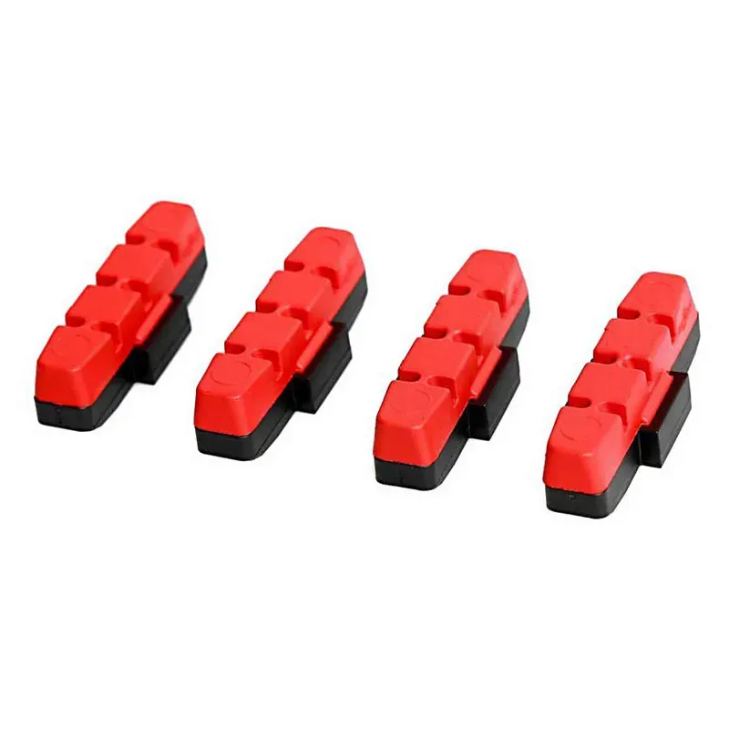 Magura HS Kool Stop Hydraulic Rim Brake Pad Pull Inserts in Red