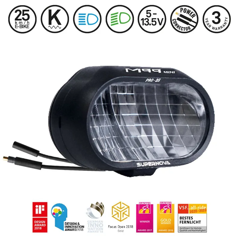 SUPERNOVA M99 Mini Pro 25 E-Bike light