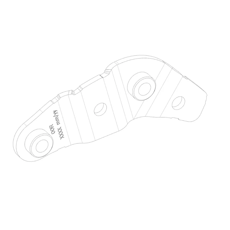 Bosch Motor Mounting plate long right