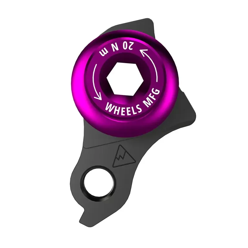 Wheels Manufacturing Dropout-487 Derailleur Hanger in Purple