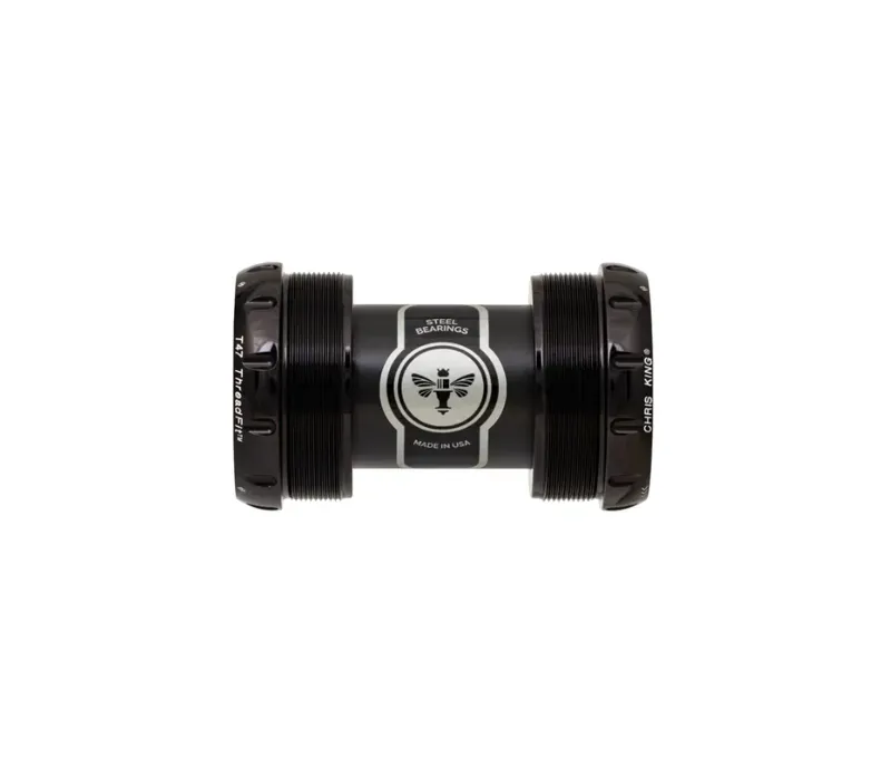 Chris King ThreadFit T47 30x Bottom Bracket / Black 68-73mm
