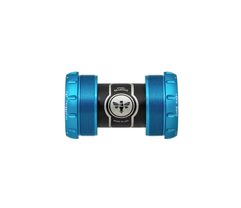Chris King ThreadFit T47 30x Bottom Bracket / Navy 68-73mm