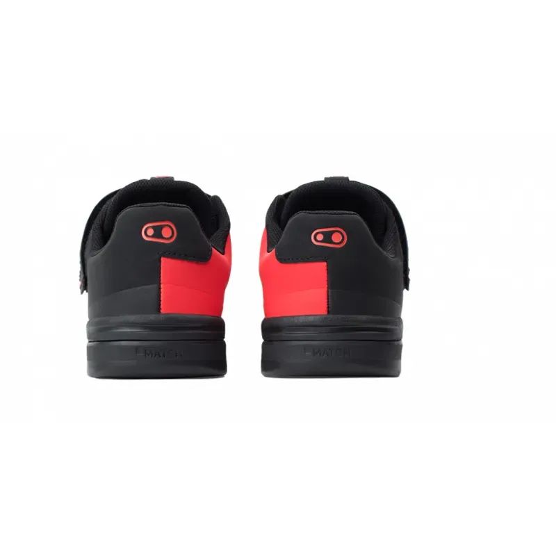 Crankbrothers Shoes Stamp Speed Lace Grey/Black/Red-4