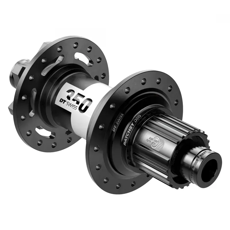 DT Swiss 350 MTB 32x148x12mmTA 6B MS Ratchet Deg 72 Rear Hub in Black