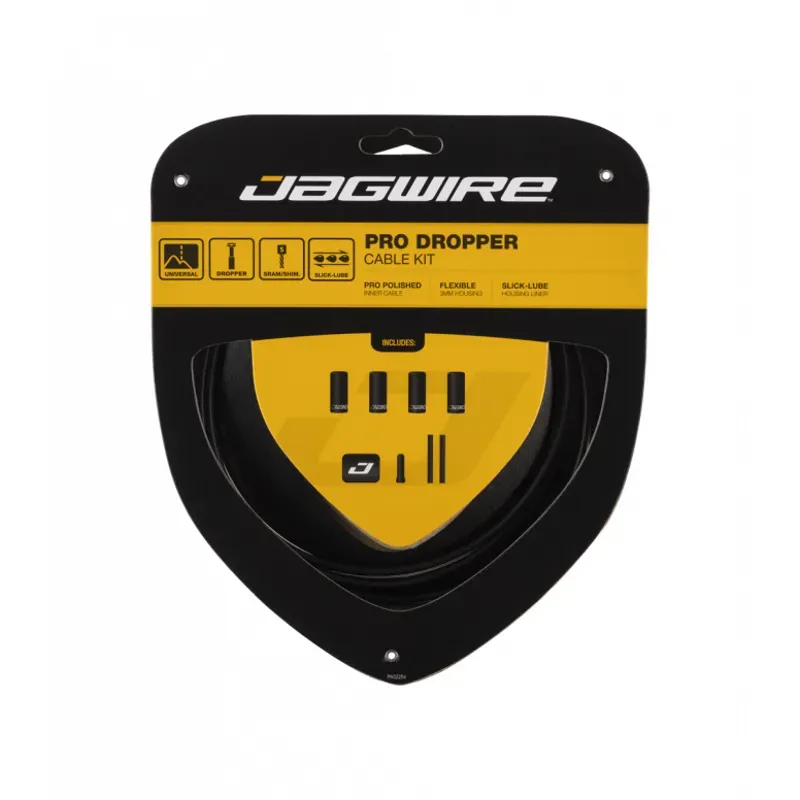 Jagwire Pro Dropper Seatpost Cable Kit Black-1