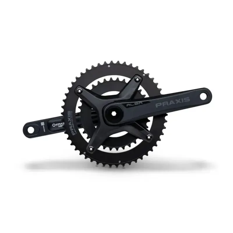 Praxis Alba DM X Crankset in Black-1