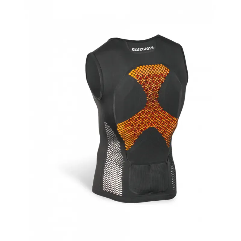 Bluegrass Body Armour Seamless Lite D30 Black/Orange-1