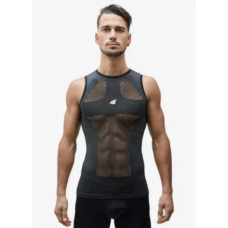 Bluegrass Body Armour Seamless Lite D30 Black/Orange-2