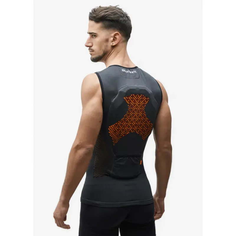 Bluegrass Body Armour Seamless Lite D30 Black/Orange-3
