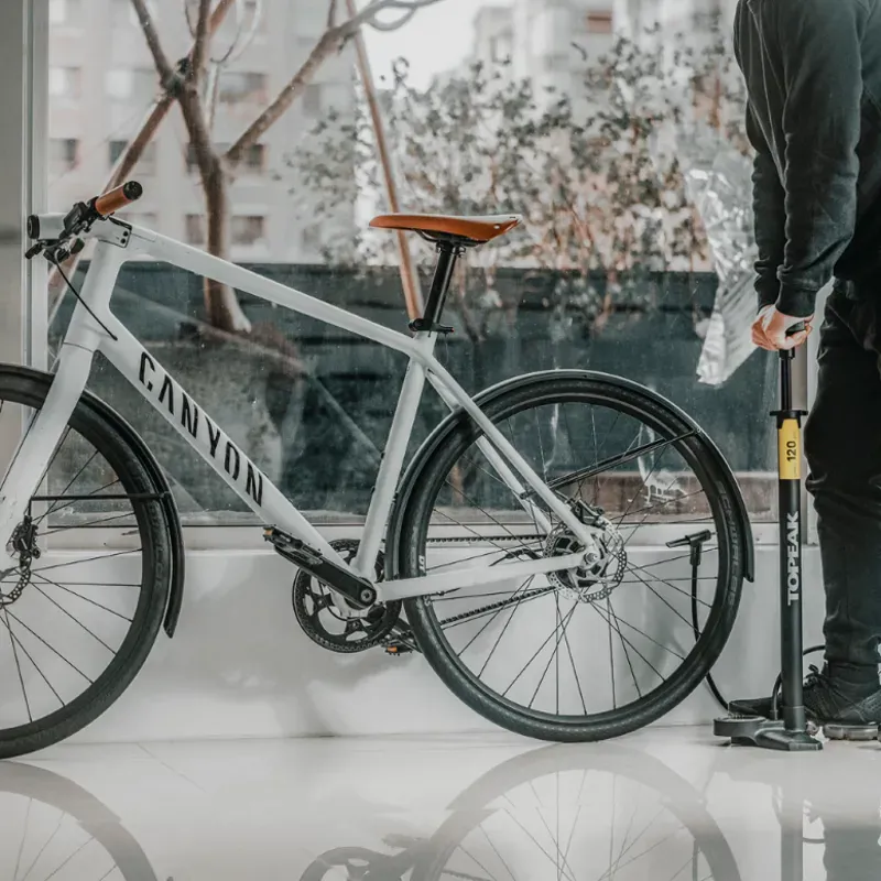 Topeak Track Pump JoeBlow Sport EX Yellow-4