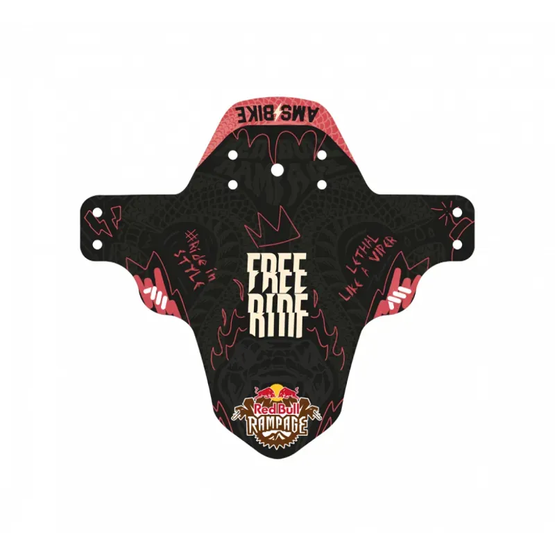 AMS Red Bull Rampage Mud Guard Freeride Black