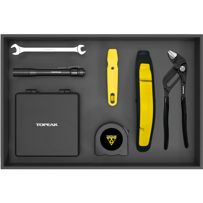 Topeak Prepstation Team Issue Black Tools and Box-2