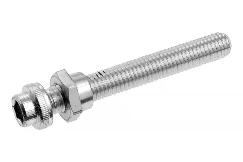 Brooks 60mm Tension Pin and Nut Assembly in Silver