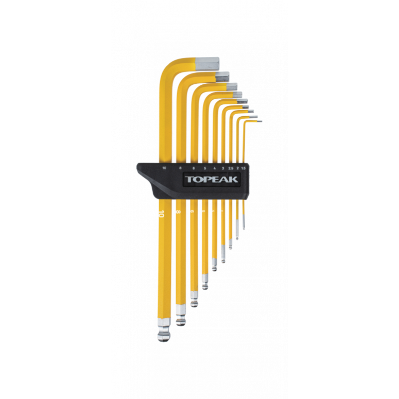 Topeak Duohex Wrench Set DX Team Issue Yellow