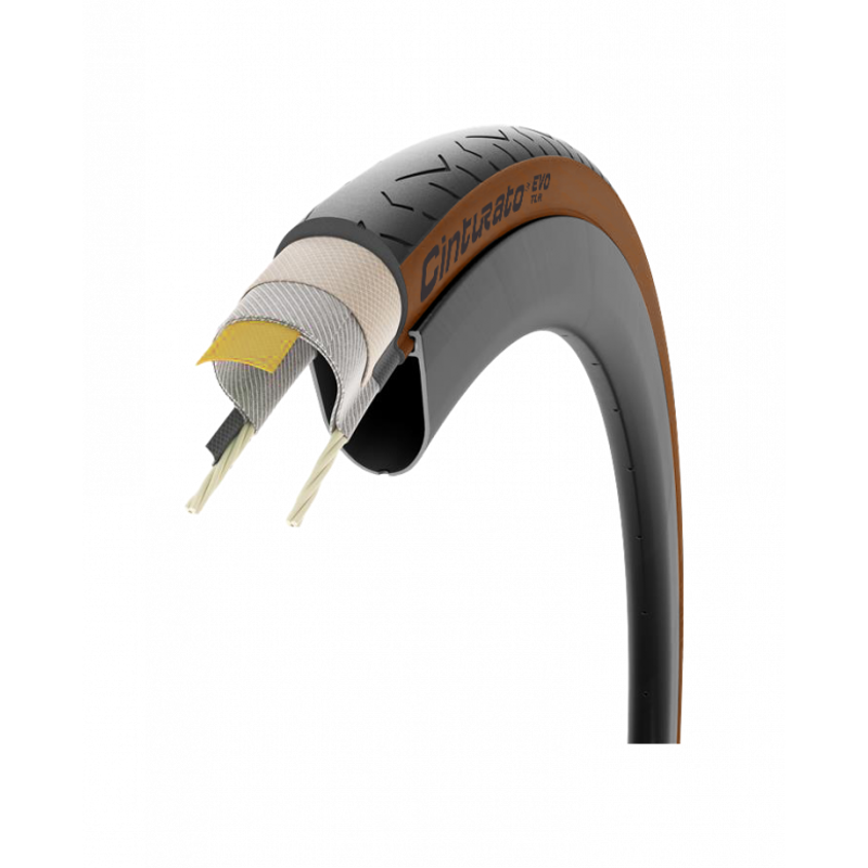 Pirelli Cinturato EVO TLR Classic Tan 700x-5