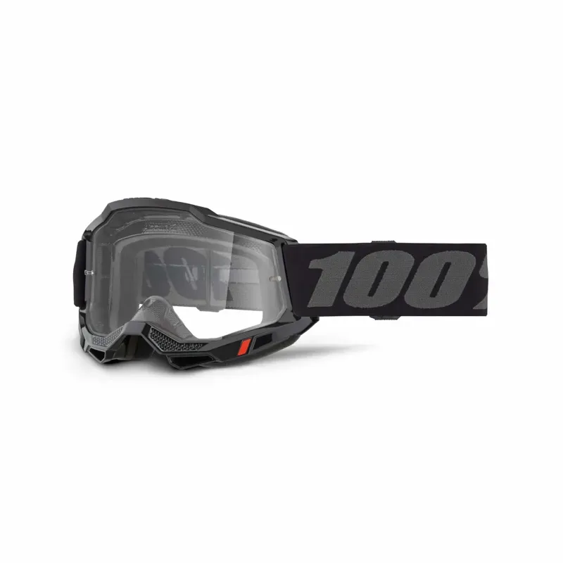 100 Accuri 2 Goggle / Clear Lens Black