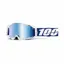 100% ARmatic Mirror Blue Lens Goggles in Blue