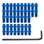 DMR - Flip Pin Set For Vault Pedal - 44pcs - Blue 
