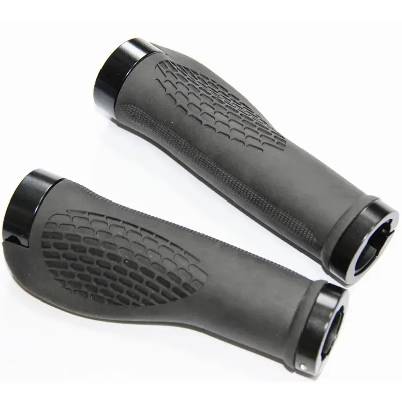 Oxford Lock-On Ergonomic Handlebar Grips in Black