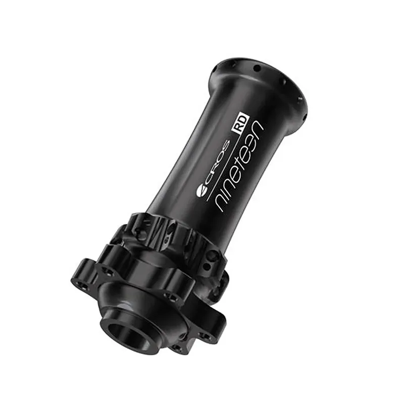 Acros 9teen RD Disc 12x100mm 28h Front Hub in Black