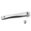 Oxford 165mm Cotterless Alloy LH Crankarm in Silver