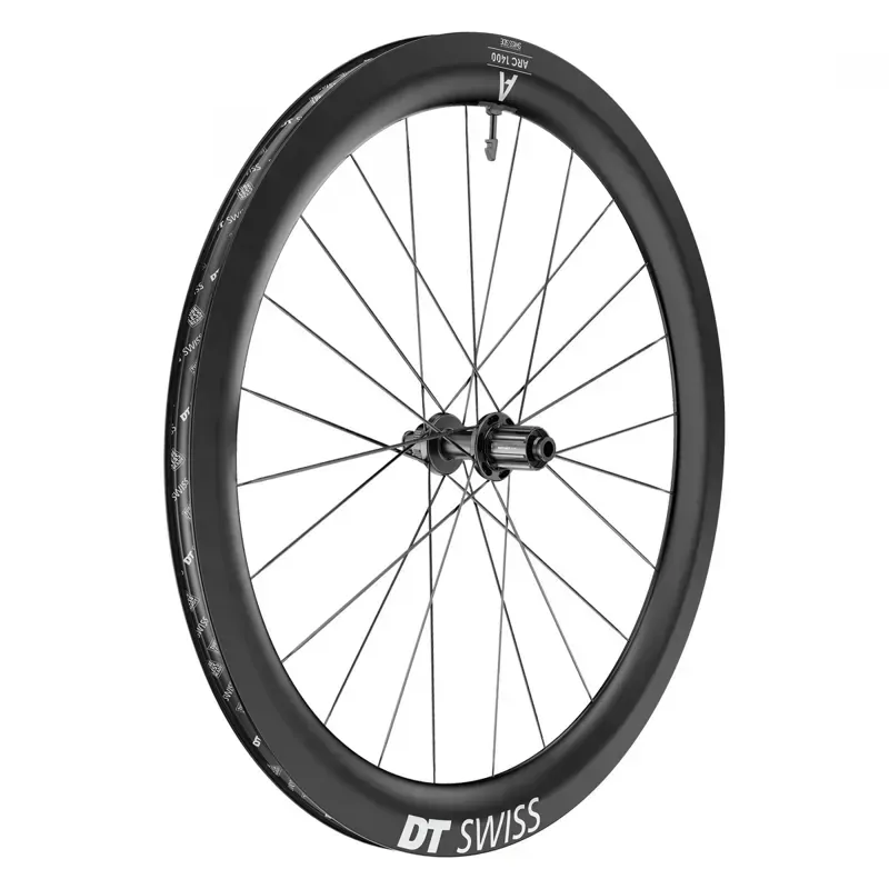 DT Swiss Arc 1400 Wide Dicut 55 700 622x22 142x12mmTA Rear Wheel in Black