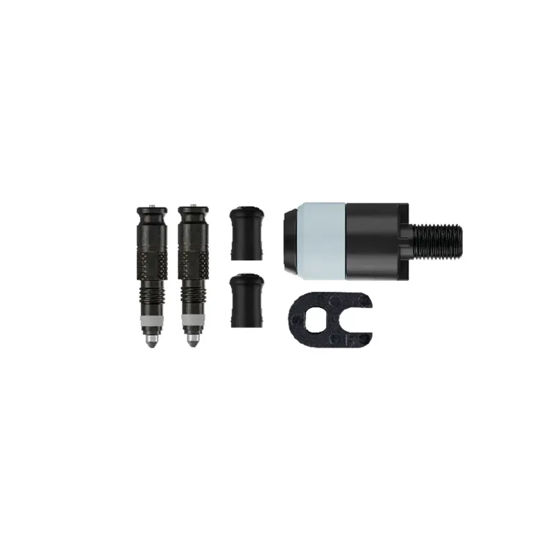 Schwalbe Clik Valve Pump Adaptor Set inc Valves sv-scv