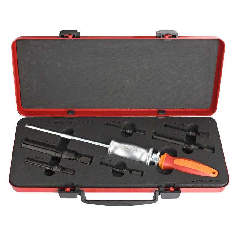 Unior Inner Bearing Puller in Red