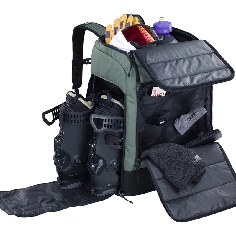 EVOC Gear 60 Backpack in Olive-5