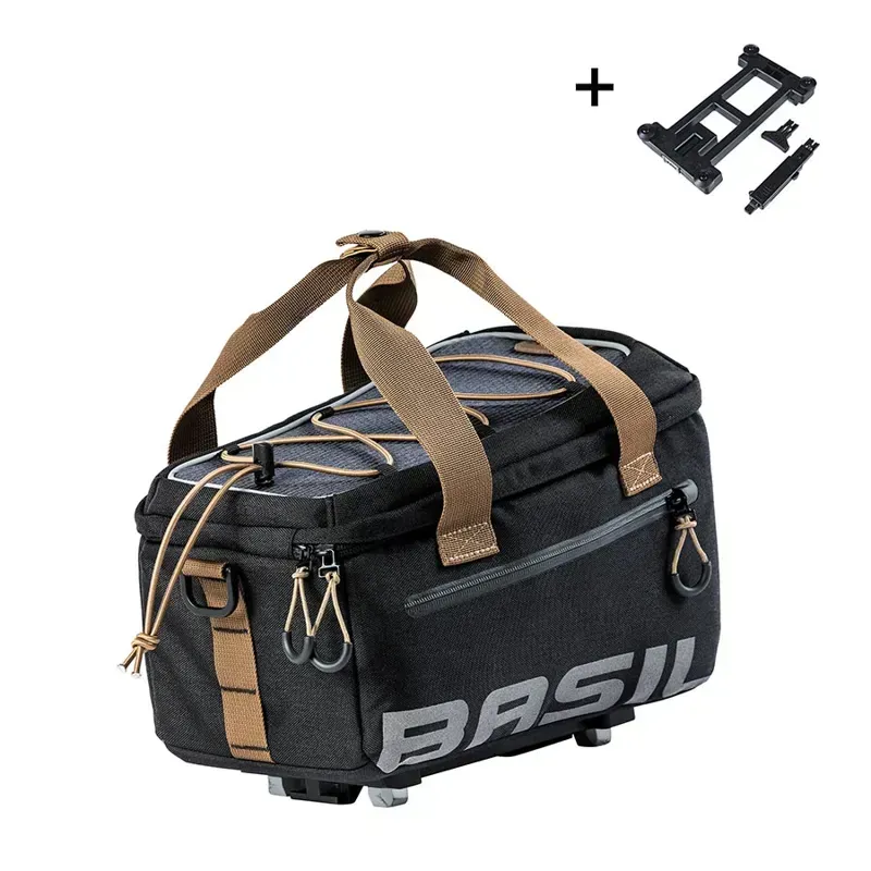 Basil Miles MIK 7l Trunk Bag in Black/Slate
