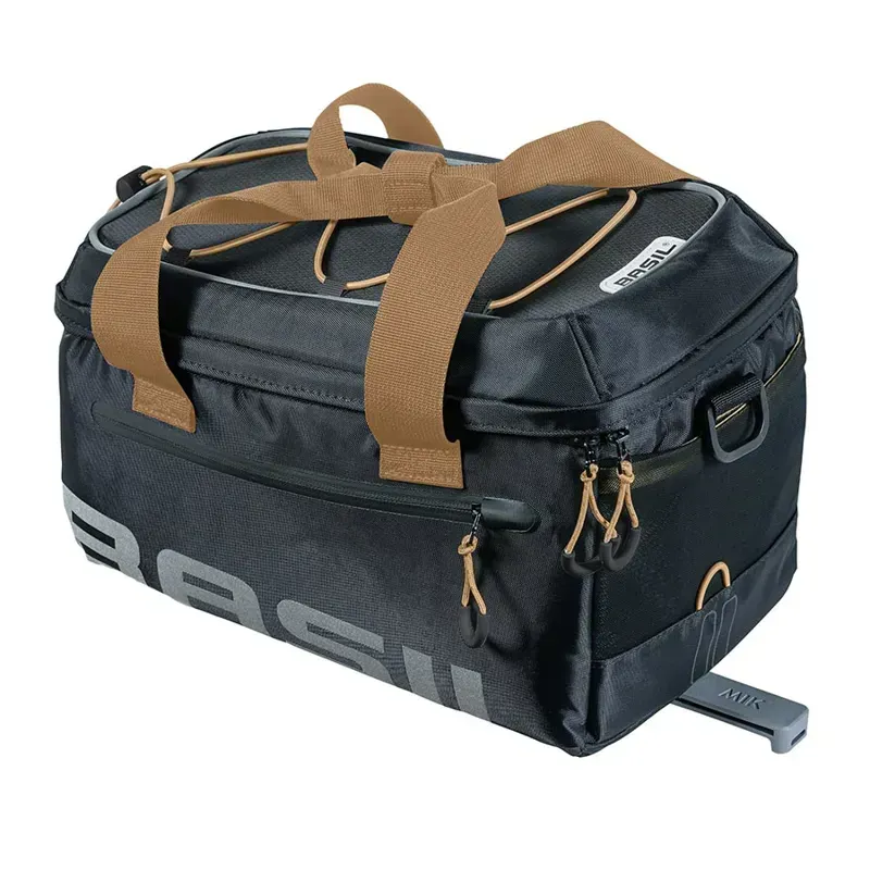 Basil Miles MIK 7l Trunk Bag in Black/Slate-1