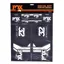 Fox Fork Step-Cast Decal Kit in White