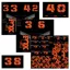 Fox Fork and Shock AM Custom Decal Kit in Factory Orange