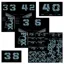 Fox Fork and Shock AM Custom Decal Kit in Grey/Blue