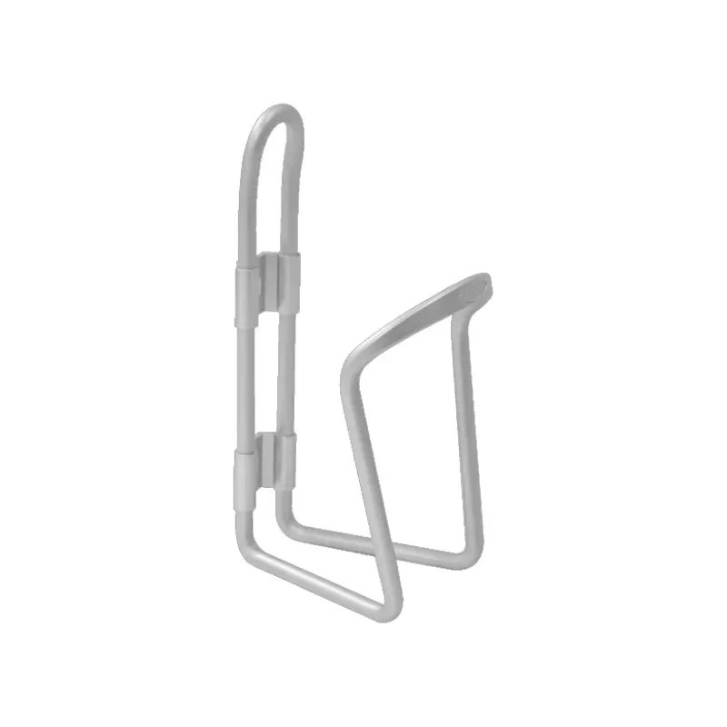 Delta Alloy Bottle Cage in Silver