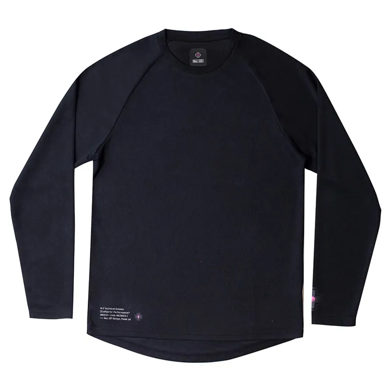 Muc-Off Riders Long Sleeve Jersey in Black