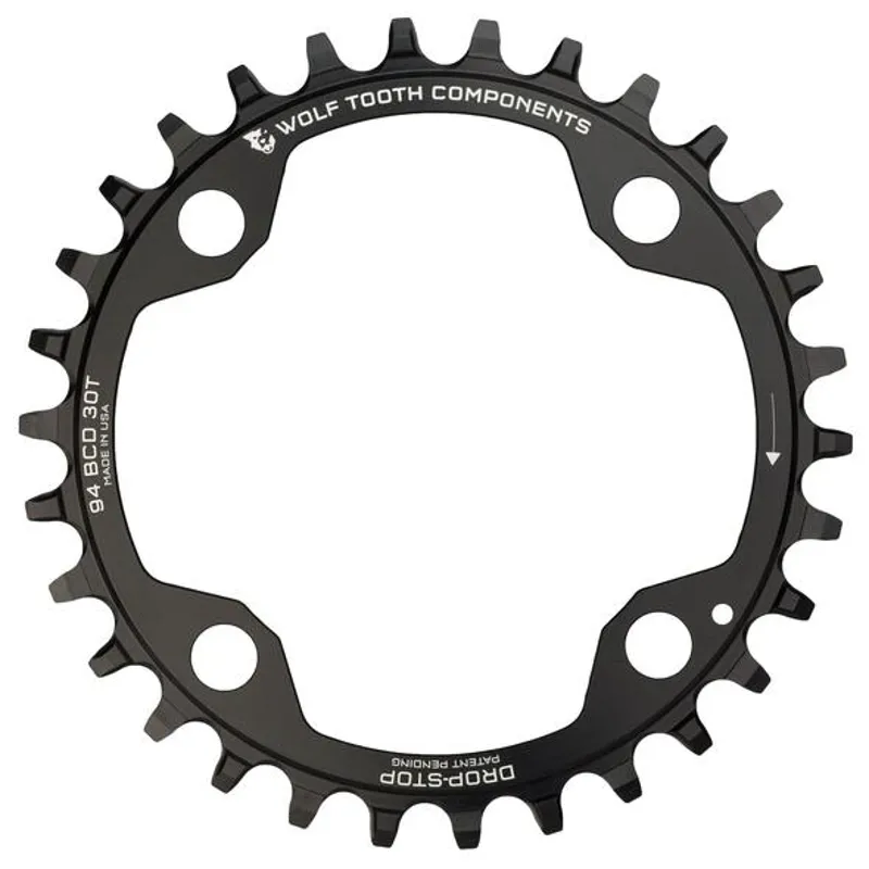 Wolf Tooth 94 BCD SRAM X1 Chainring in Black