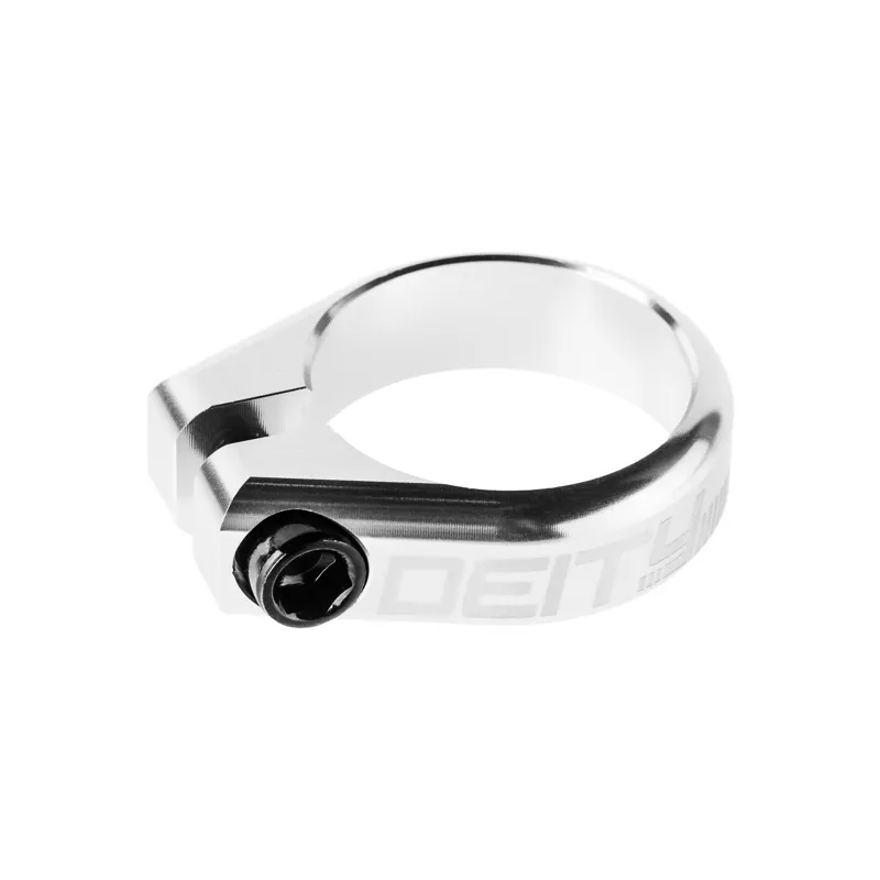 Deity Circuit Seatpost Clamp Silver