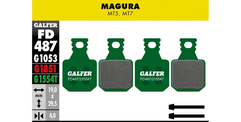 Galfer Magura MT5 MT7 Pro Compound Disc Brake Pads