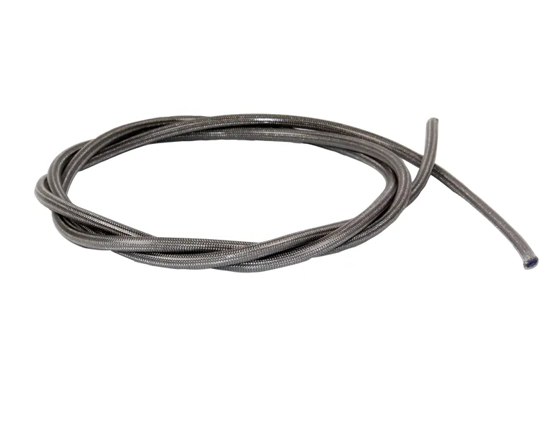 Hope 5mm Stainless Steel Braided Hose One Metre Silver