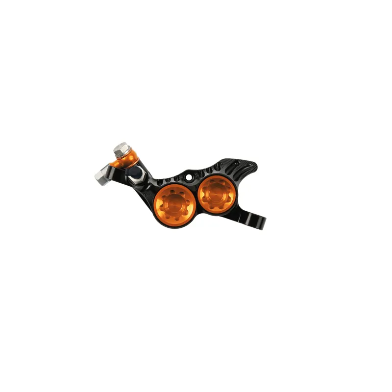 Hope v4 2022 Caliper Complete - Black/ Orange